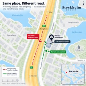 Why Snap-to-Road Accuracy Matters in Route Optimisation